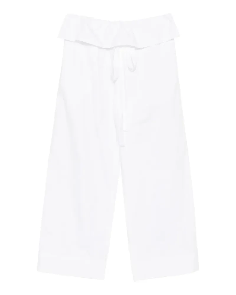 Enza Costa drawstring trousers - Weiß Weiß