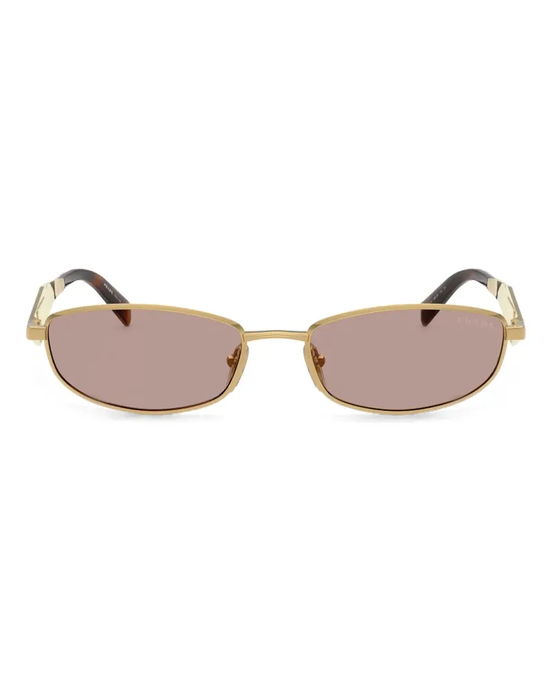 Prada sunglasses with Prada logo - Gold Gold