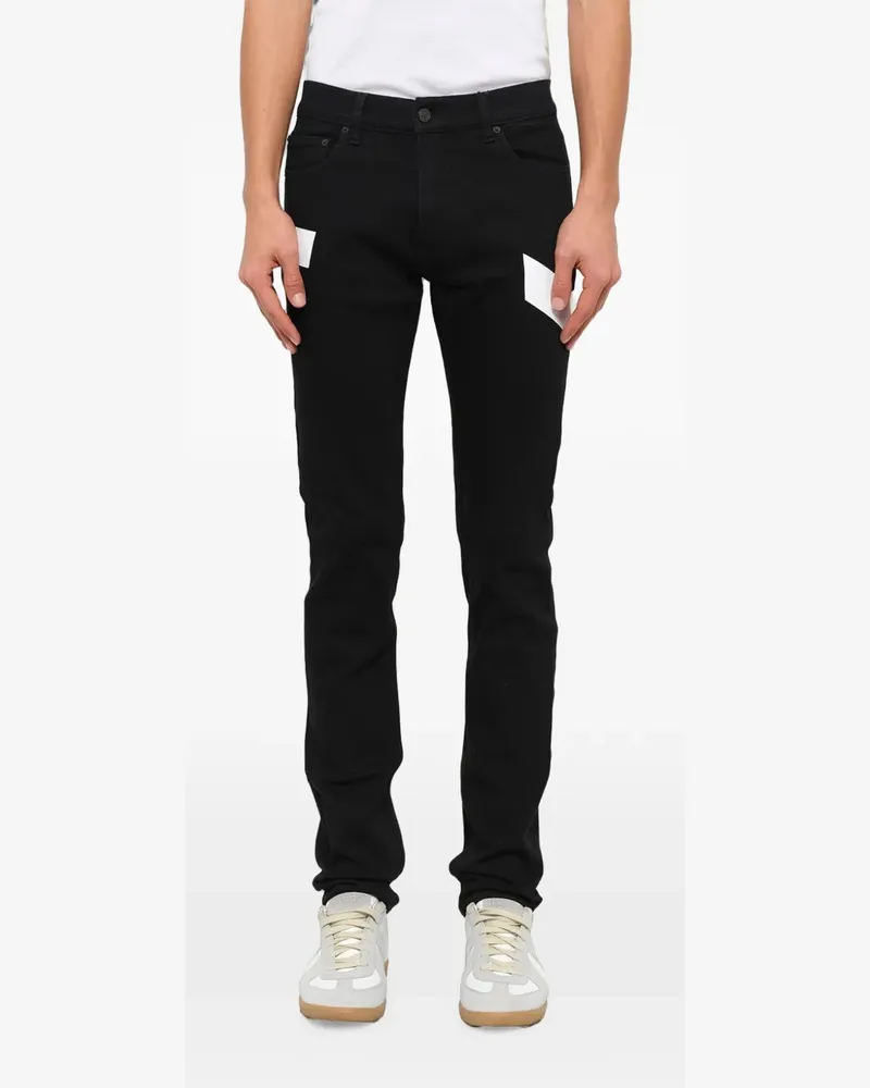 Kenzo Graphic Tiger Jeans - Schwarz Schwarz