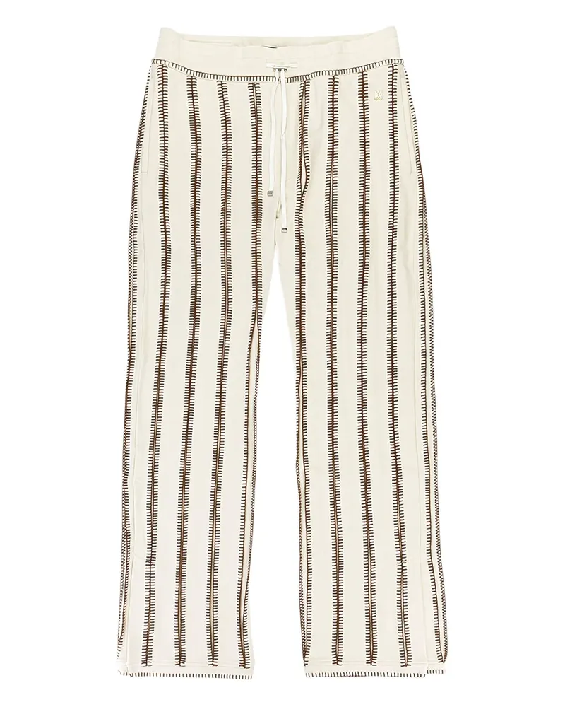 Amiri Stitch Flare Jogginghose - Nude Nude