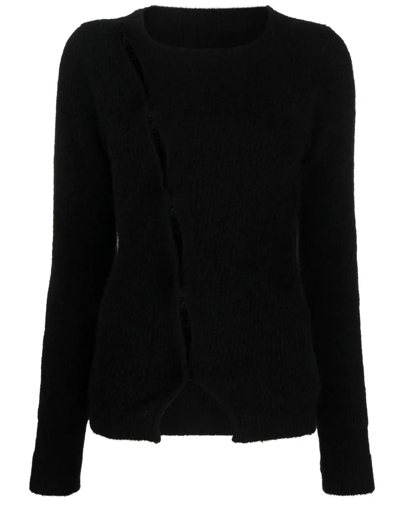 Jacquemus Le Maille Pau Cardigan - Schwarz Schwarz
