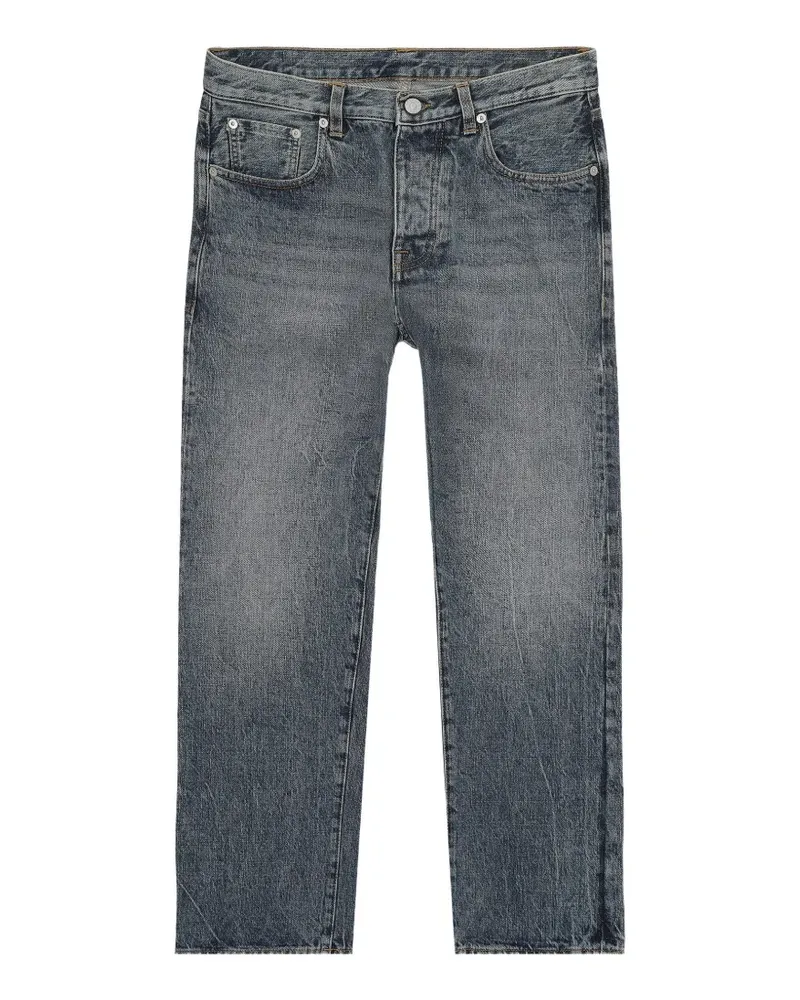 Fortela selvedge five pocket jeans - Grau Grau