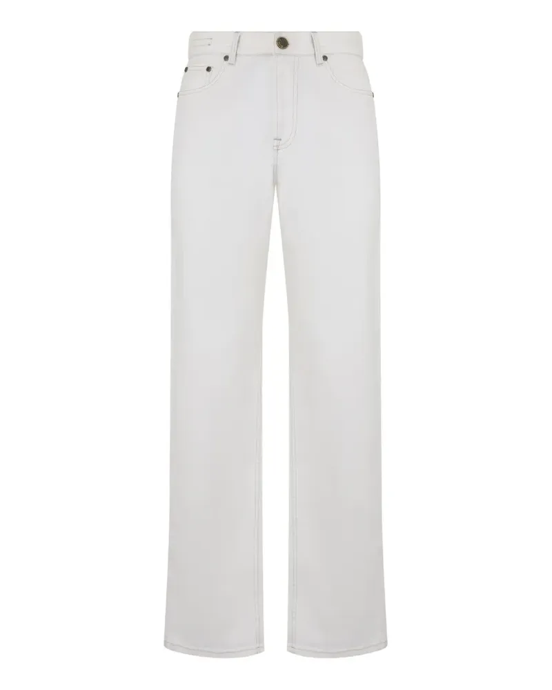 MOORER straight-leg jeans - Weiß Weiß