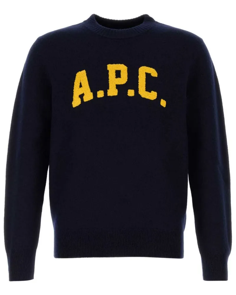 A.P.C. Joshua Pullover - Blau Blau