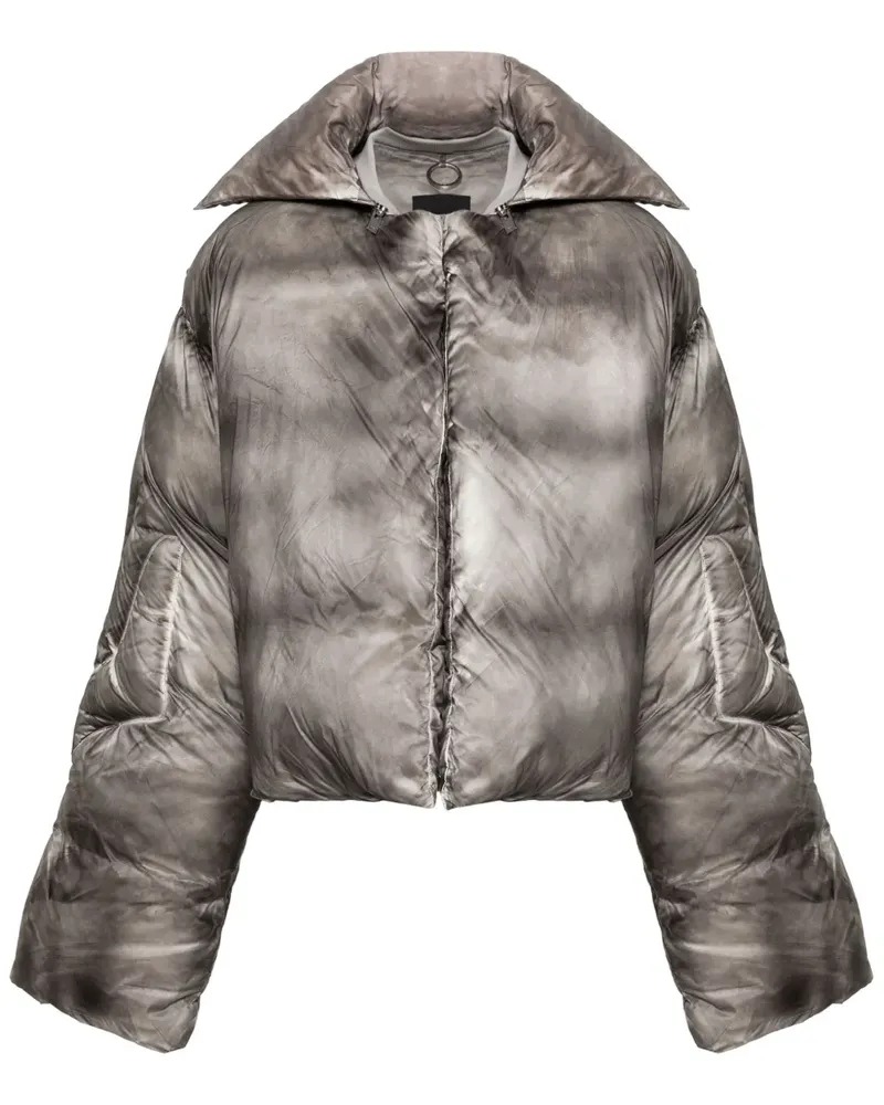 Heliot Emil Sculptural Daunenjacke - Grau Grau