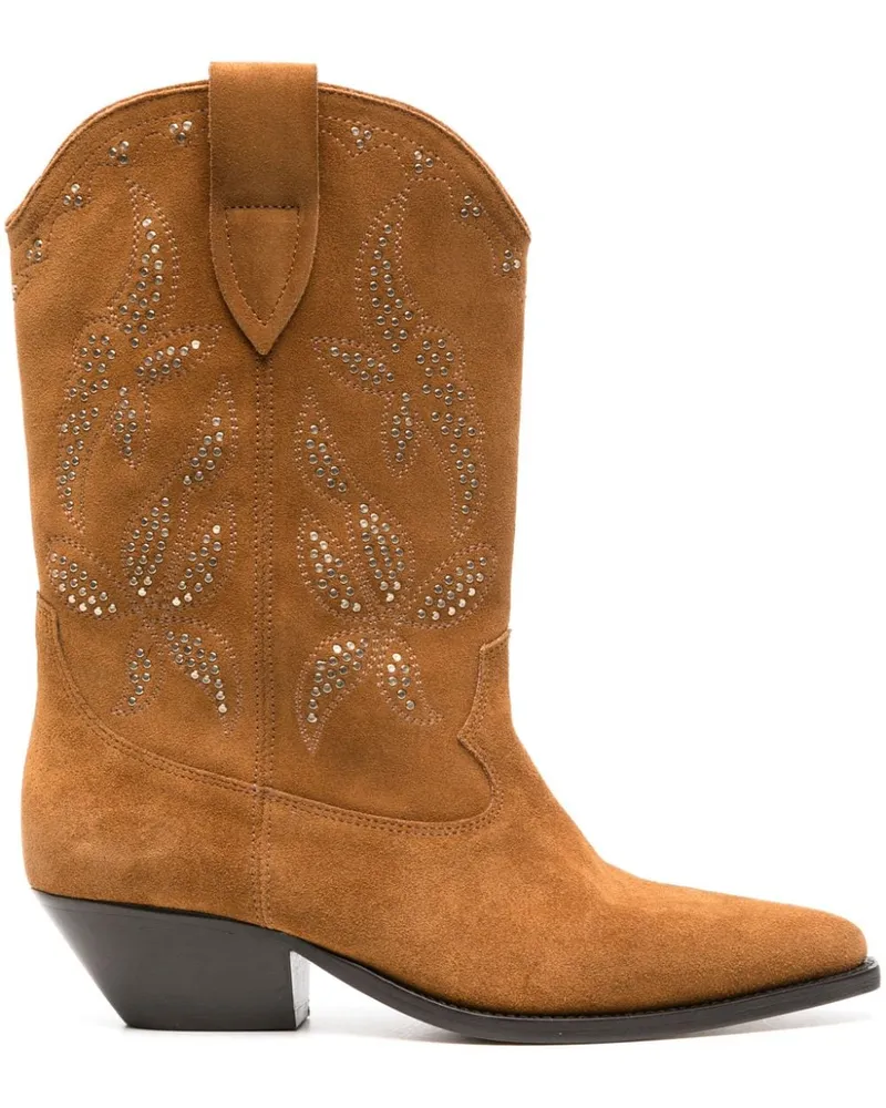 Isabel Marant Duerto Wildlederstiefel 40mm - Braun Braun
