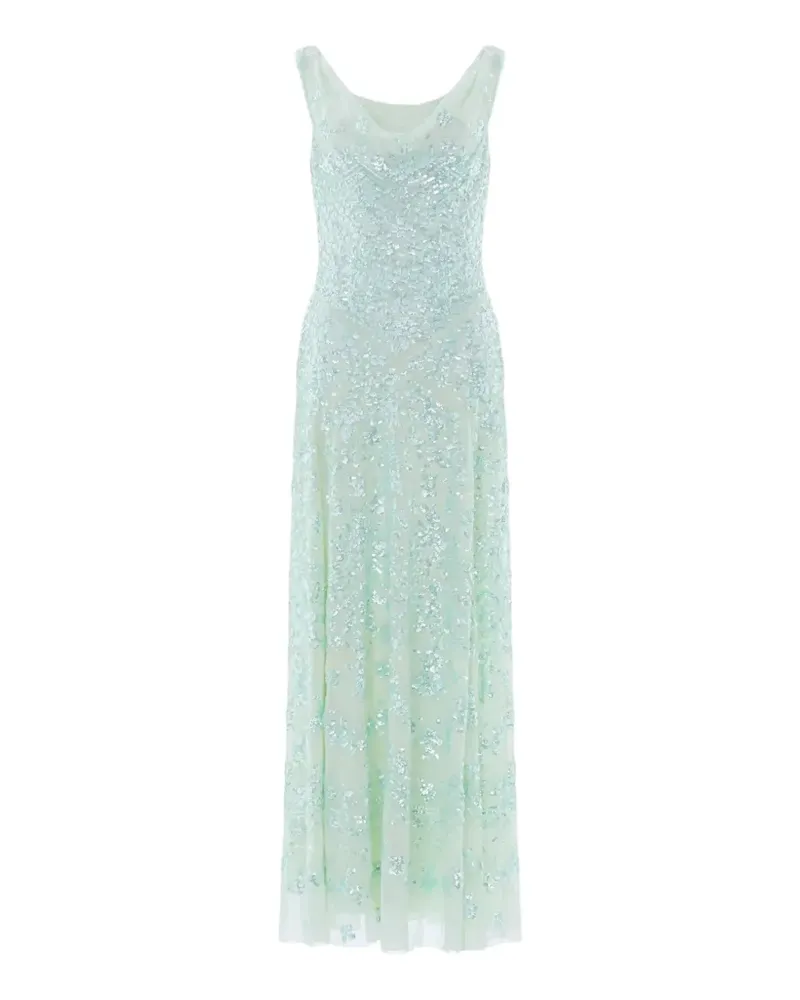 Needle & Thread Freya sequin-embellished gown - Grün Grün