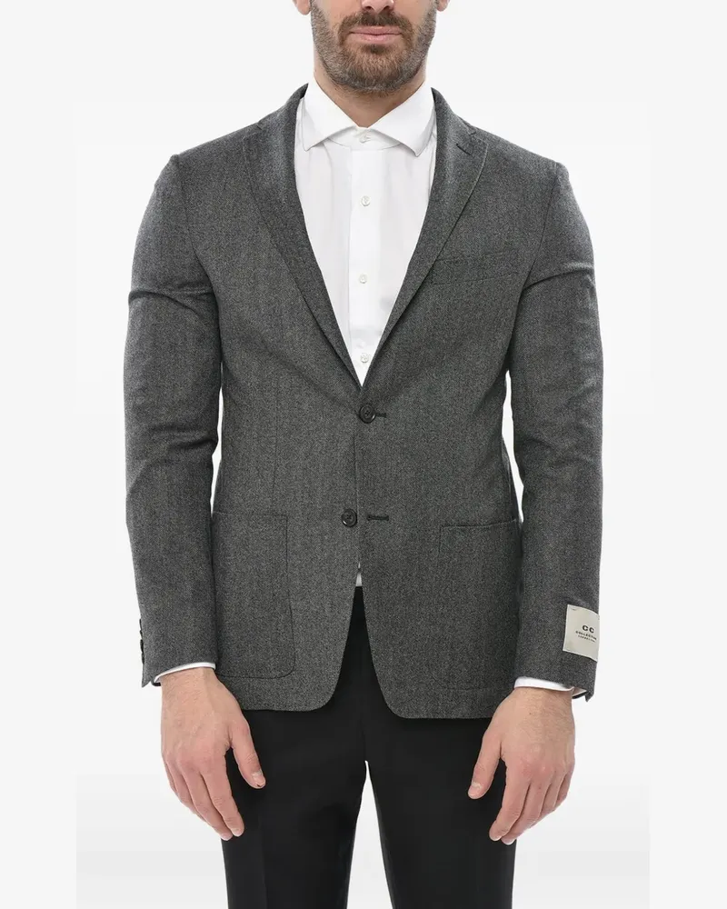 Corneliani single-breasted blazer - Grau Grau