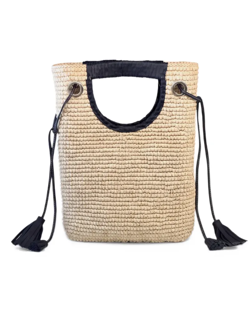 Sensi Studio Shopper mit Quaste - Nude Nude