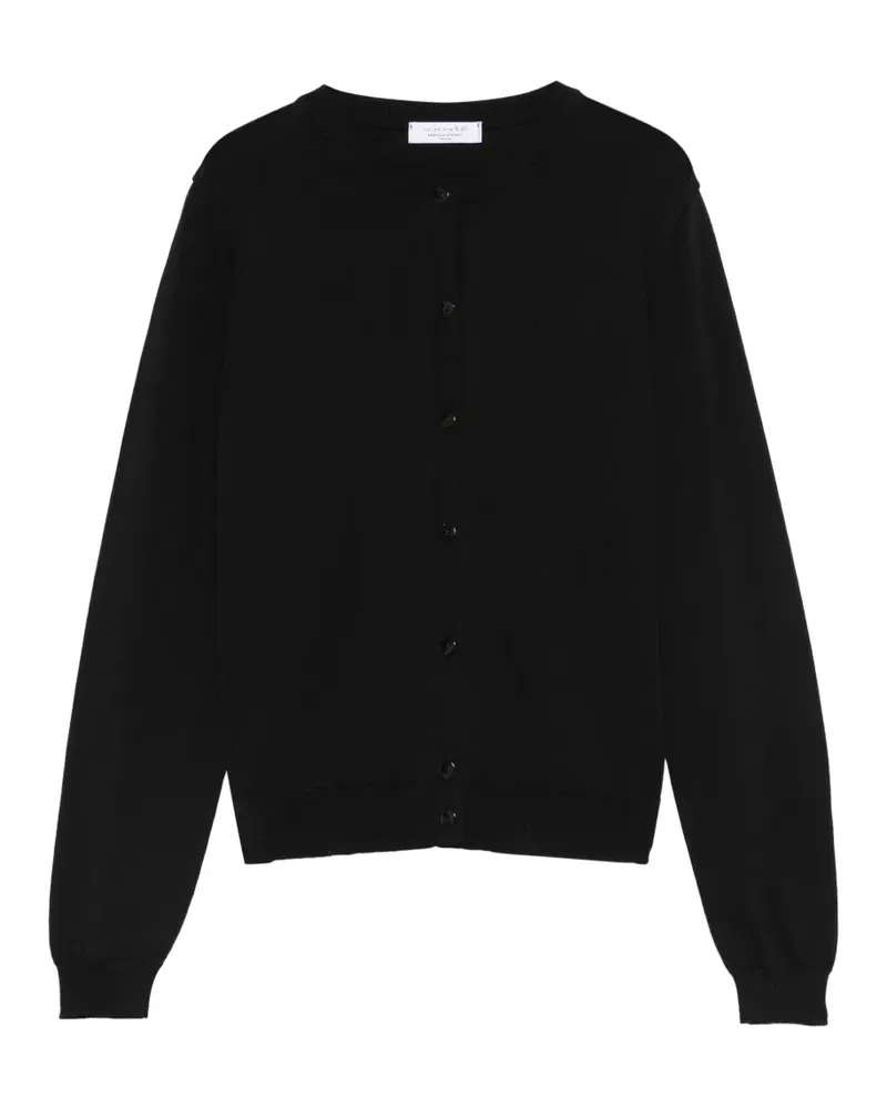 Daniele Fiesoli Cardigan mit rundem Ausschnitt - Schwarz Schwarz