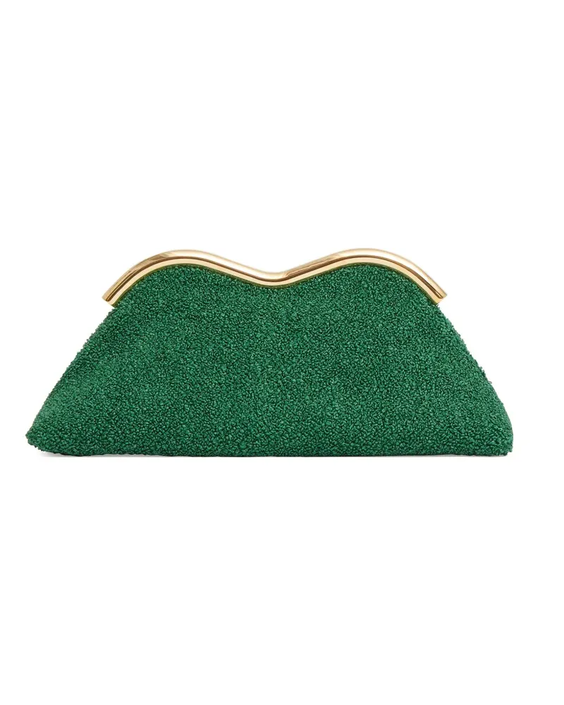 Mansur Gavriel Baci Clutch - Grün Grün