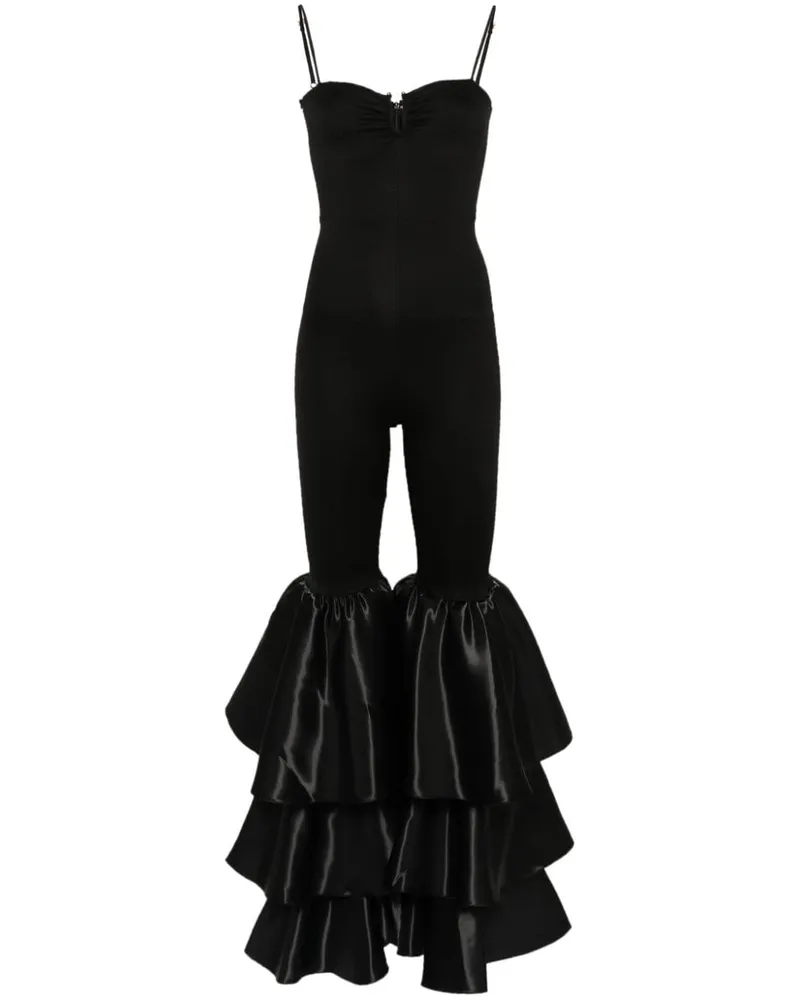 NISSA Ärmelloser Jumpsuit - Schwarz Schwarz