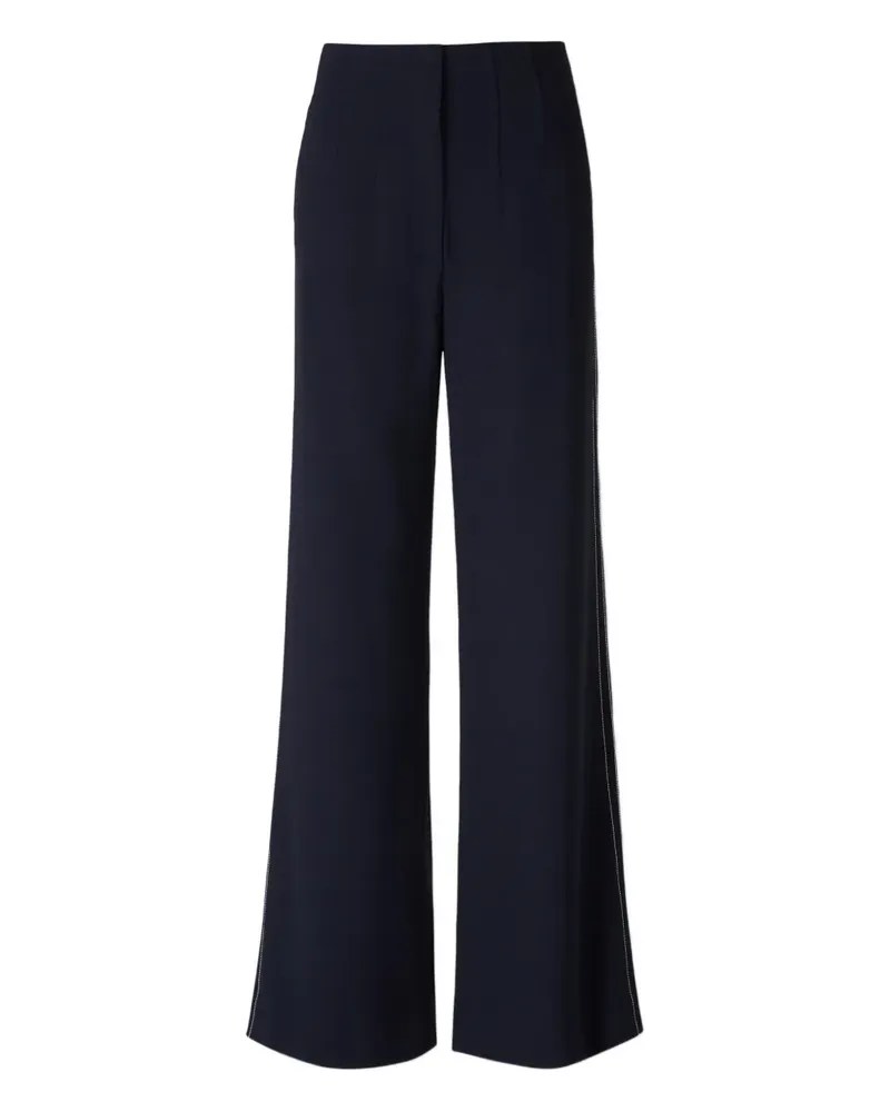 Veronica Beard Hose mit Streifen - Blau Blau