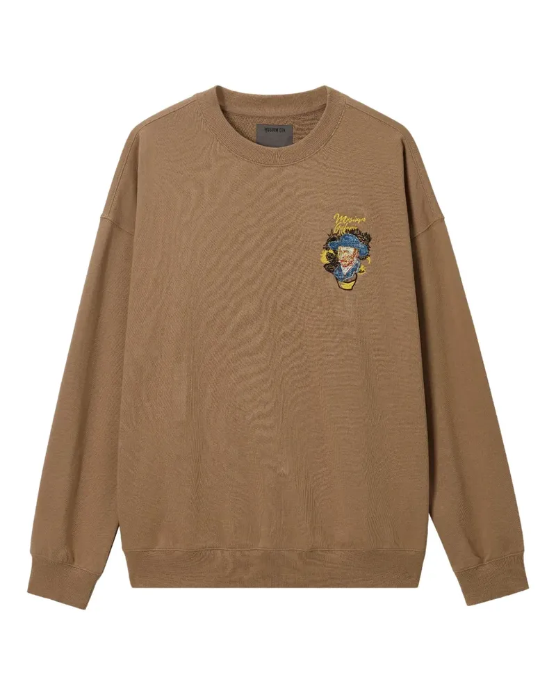 Musium Div. Van Gogh Sunflower Sweatshirt - Braun Braun