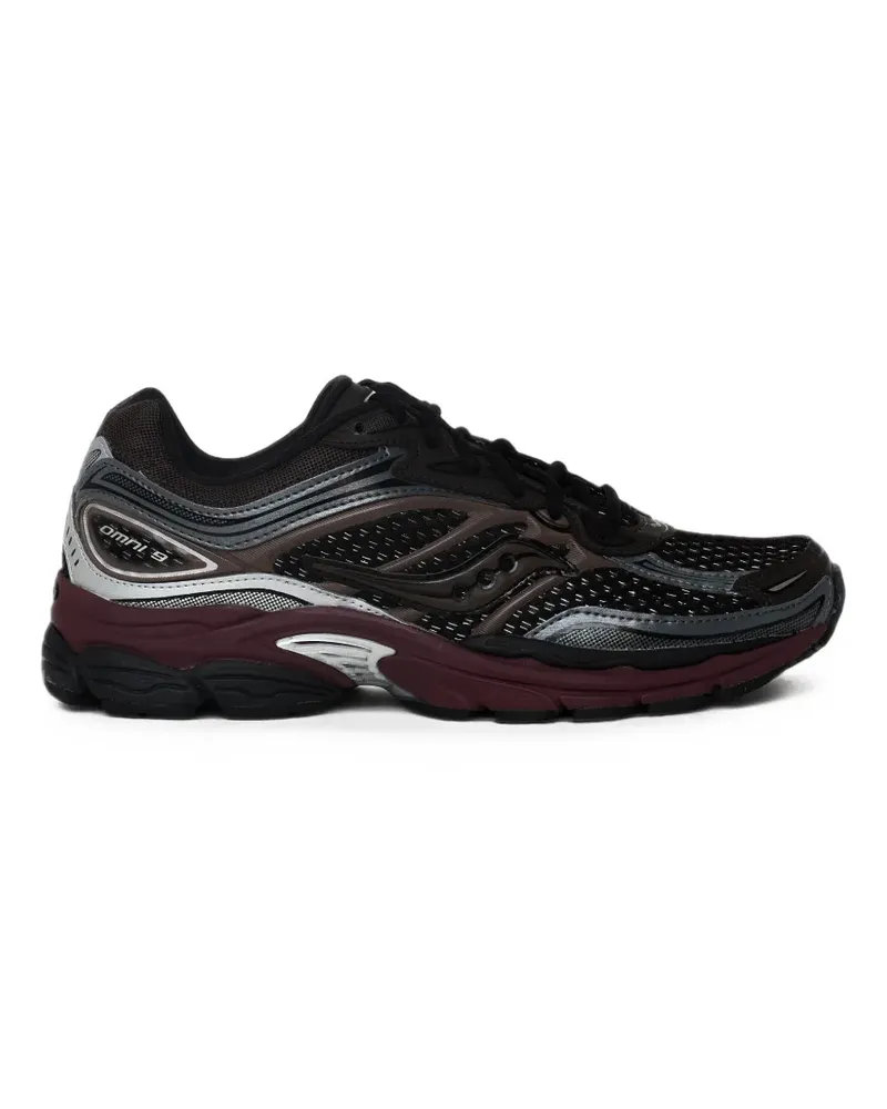 Saucony Omni Sneakers mit Einsätzen - Schwarz Schwarz