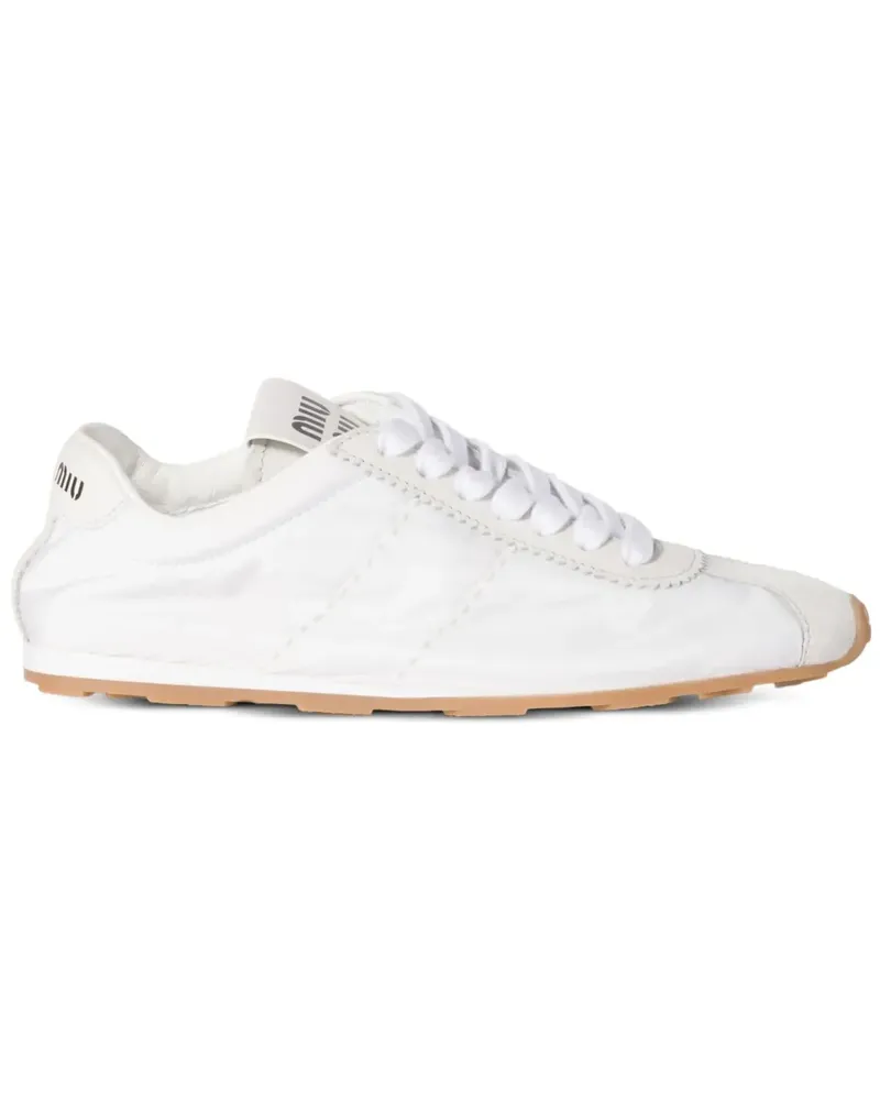 Miu Miu Plume' Sneakers - Weiß Weiß