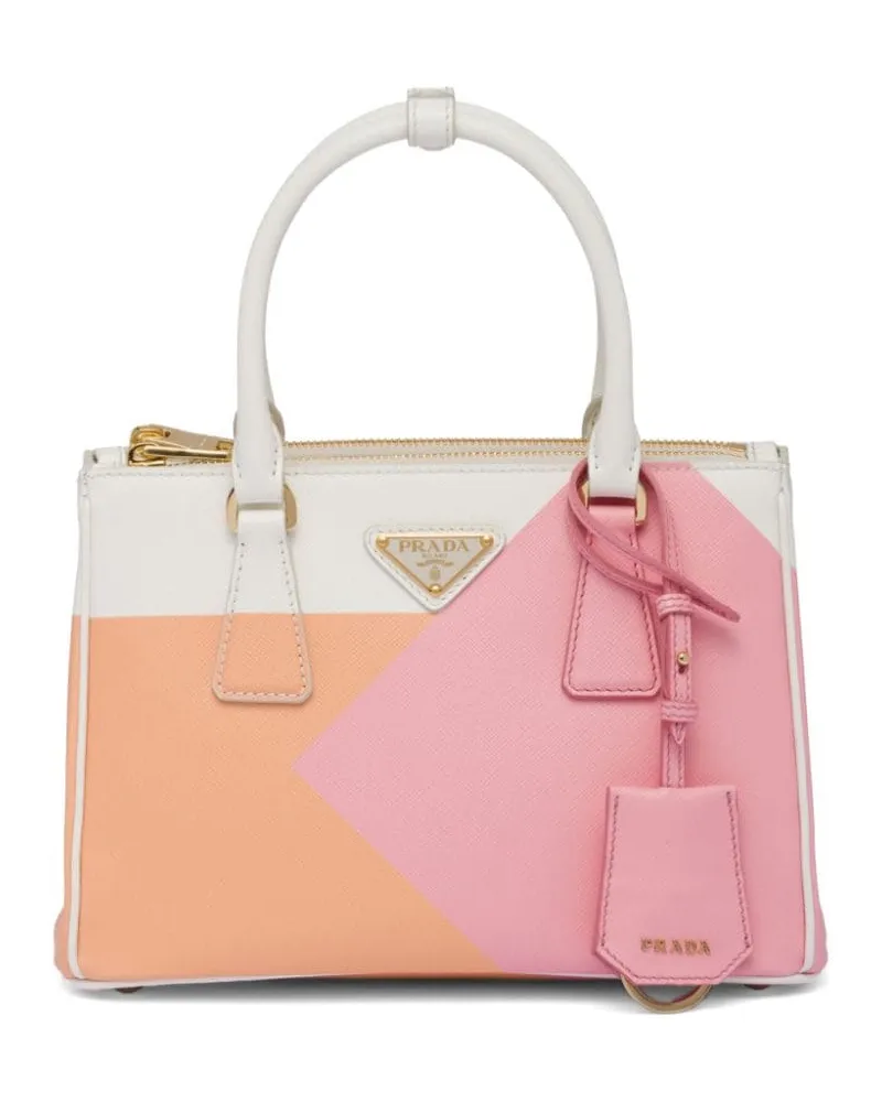 Prada Kleine Galleria Handtasche - Rosa Rosa