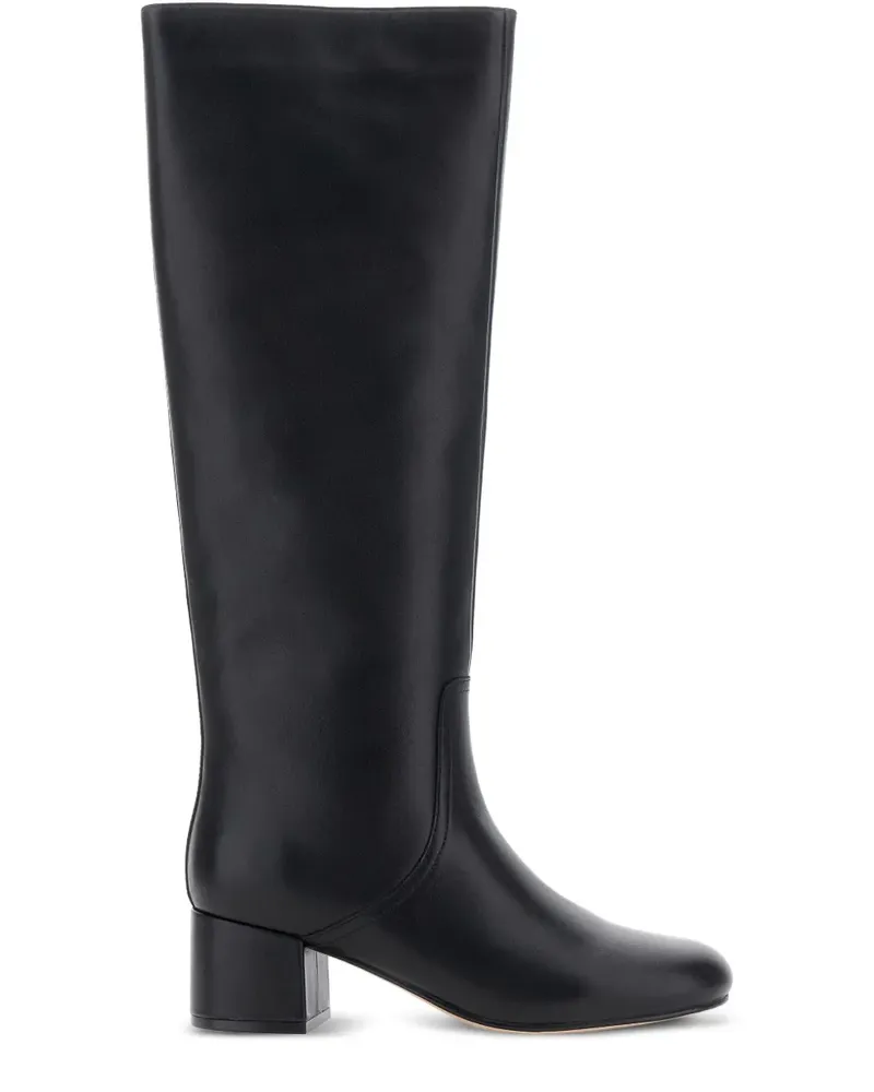 Twin-Set Kniehohe Stiefel - Schwarz Schwarz