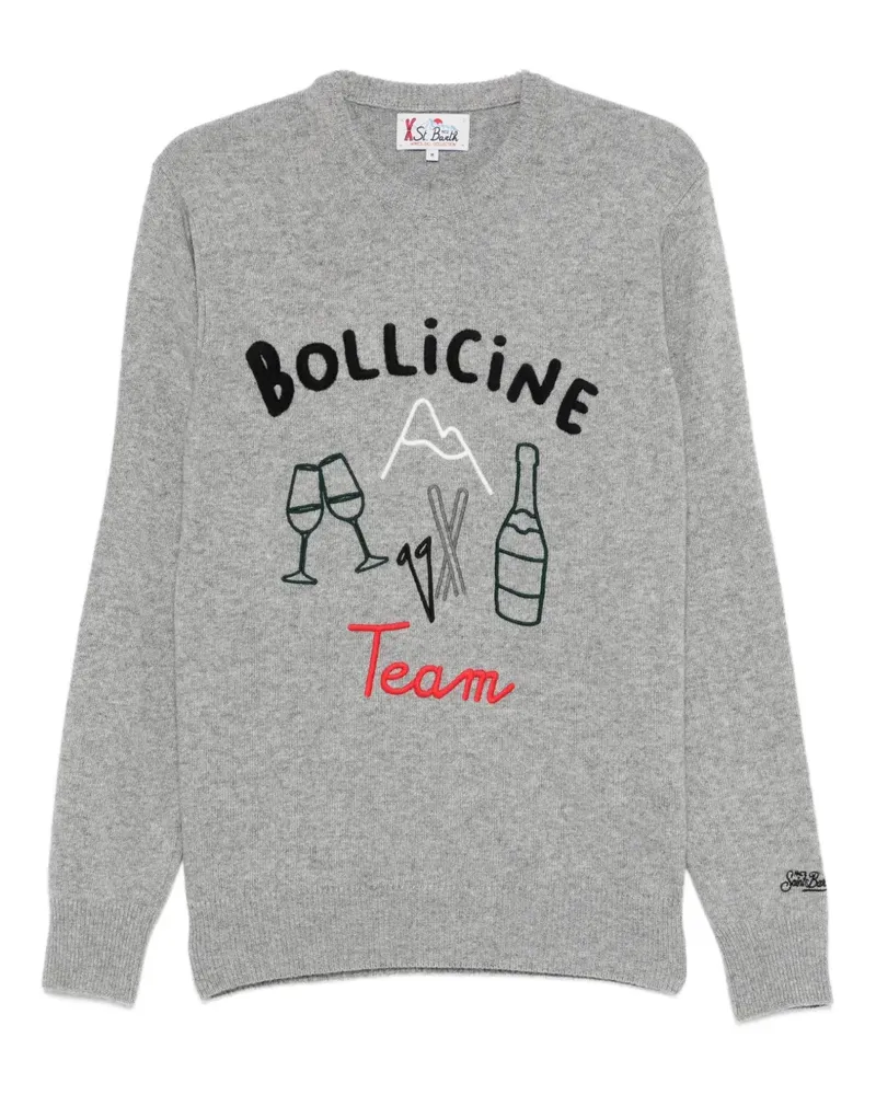 MC2 Saint Barth Heron crew-neck sweater - Grau Grau