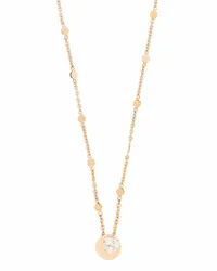 Pasquale Bruni 18kt Rotgoldhalskette mit Diamanten Rosa