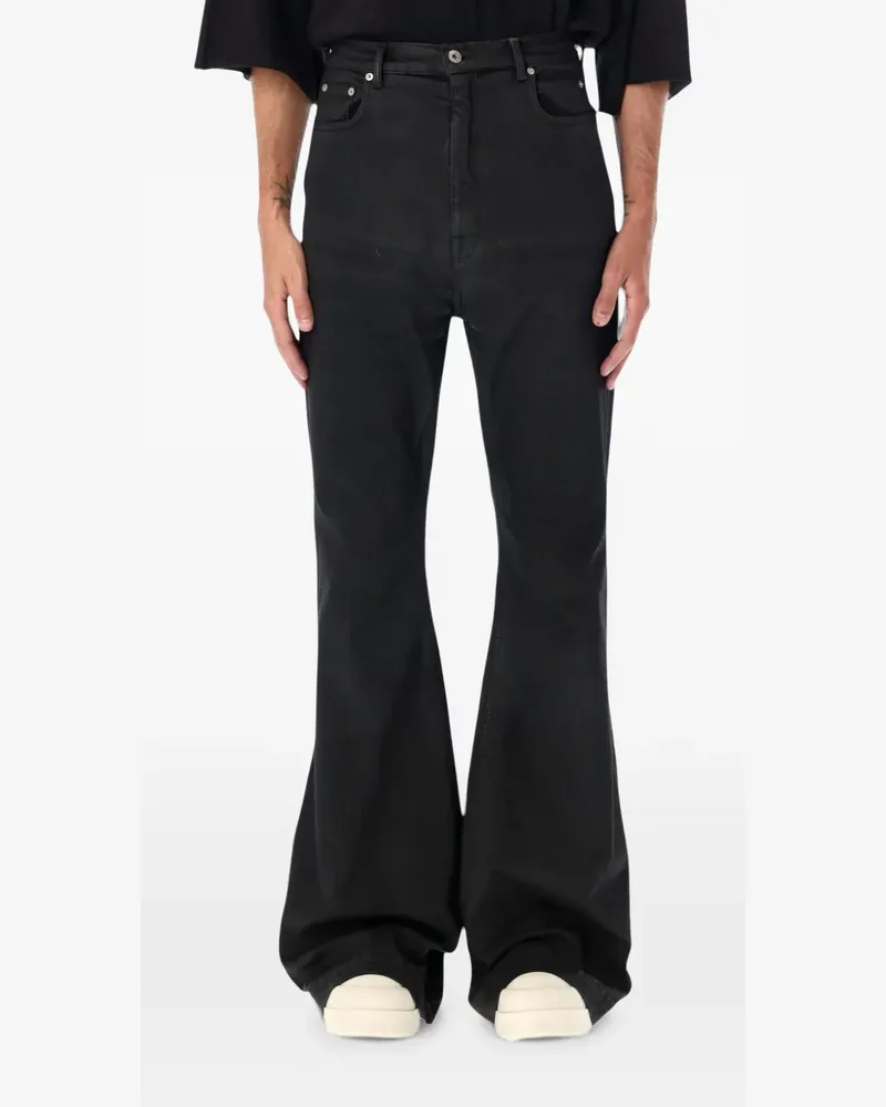 DRKSHDW by Rick Owens Bolan Bootcut-Jeans - Schwarz Schwarz