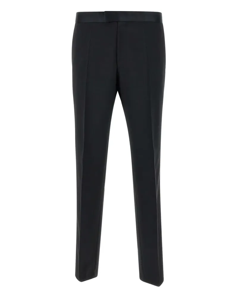 HUGO BOSS H Genius Hose mit geradem Bein - Schwarz Schwarz