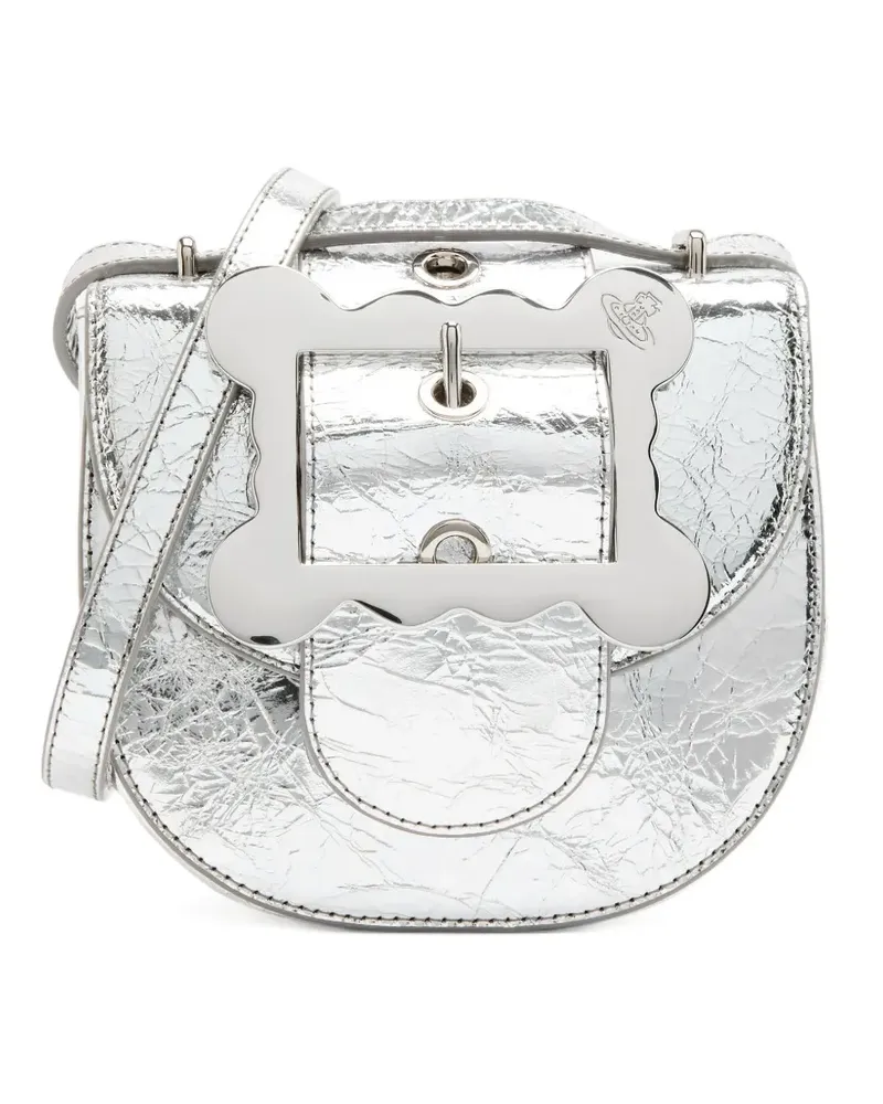 Vivienne Westwood Jodie Satchel-Tasche mit Schnallendetail - Grau Grau