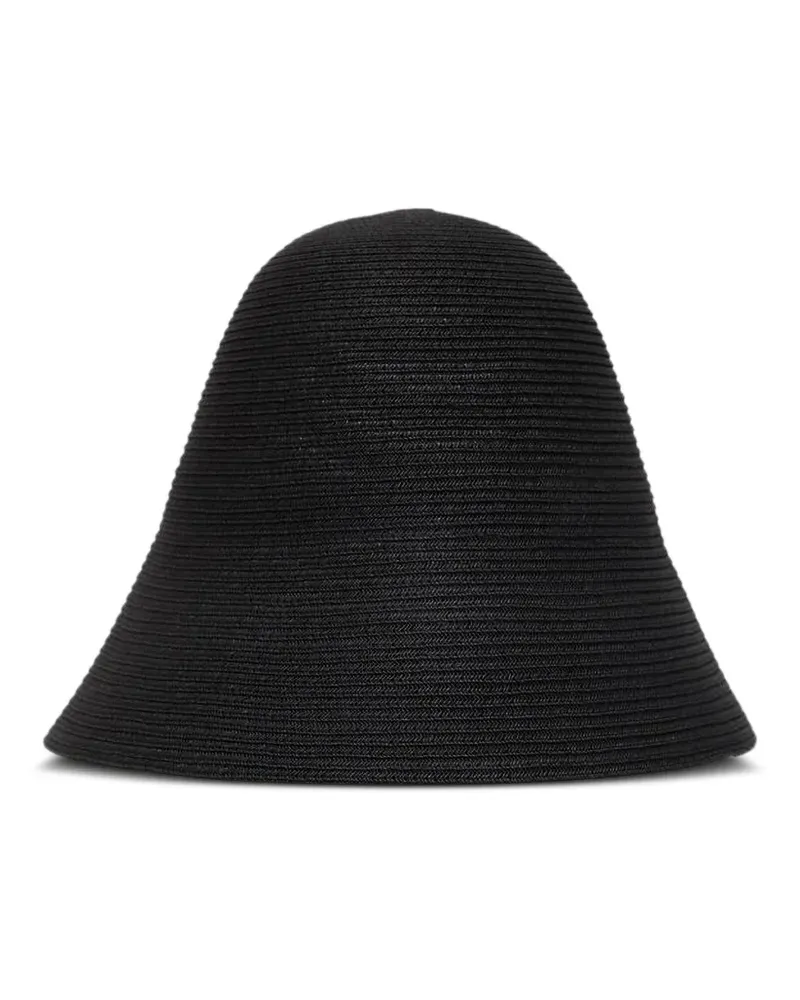 Totême Gewebter Sonnenhut - Schwarz Schwarz