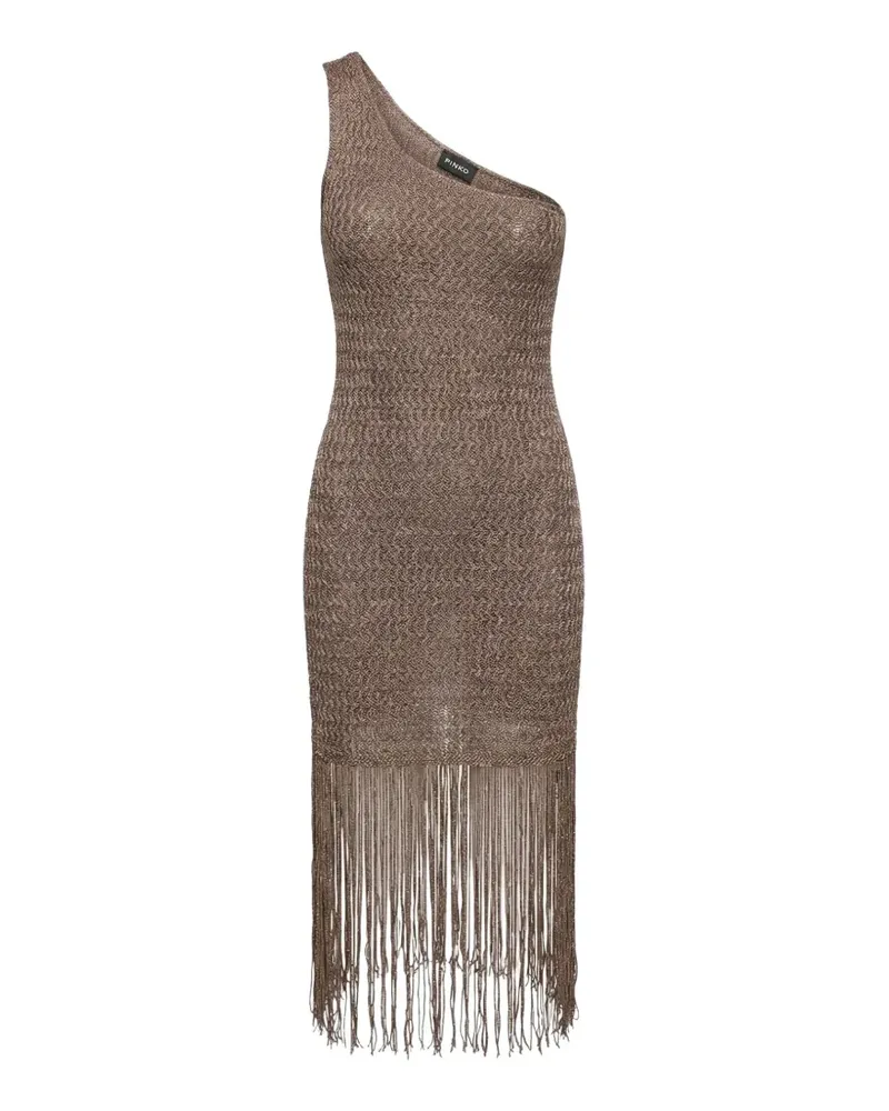 Pinko one-shoulder mini dress - Braun Braun