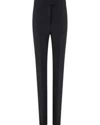 Ferragamo Tapered-Hose mit hohem Bund Schwarz