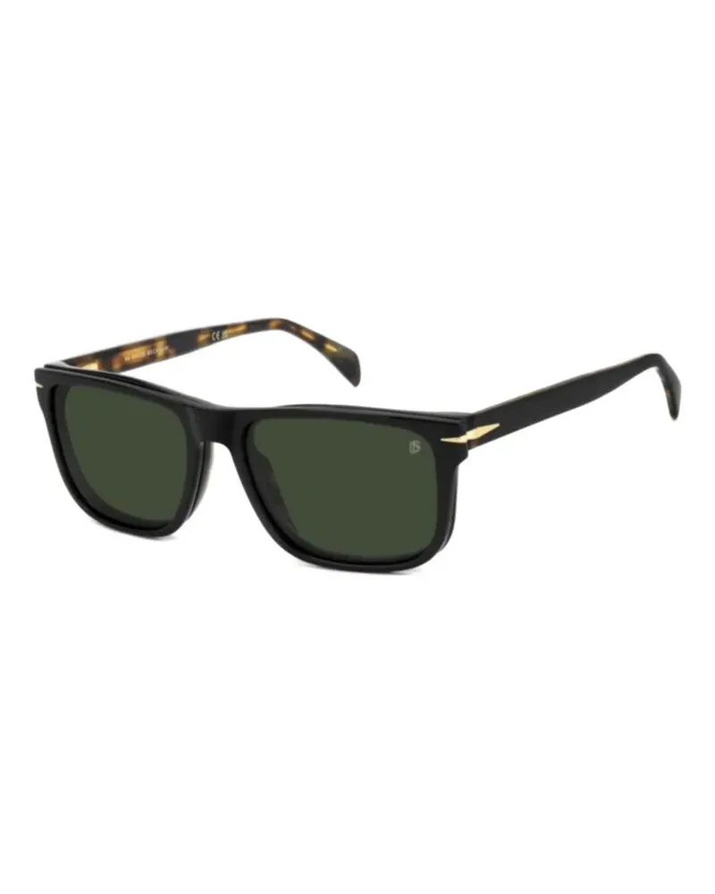 EYEWEAR by DAVID BECKHAM DB 1188/C Clip-on-Brille mit quadratischem Gestell - Schwarz Schwarz