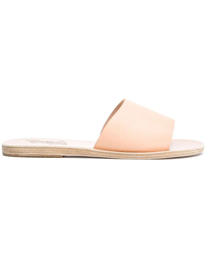 Ancient Greek Sandals Flache 'Taygete' Pantoletten - Nude Nude
