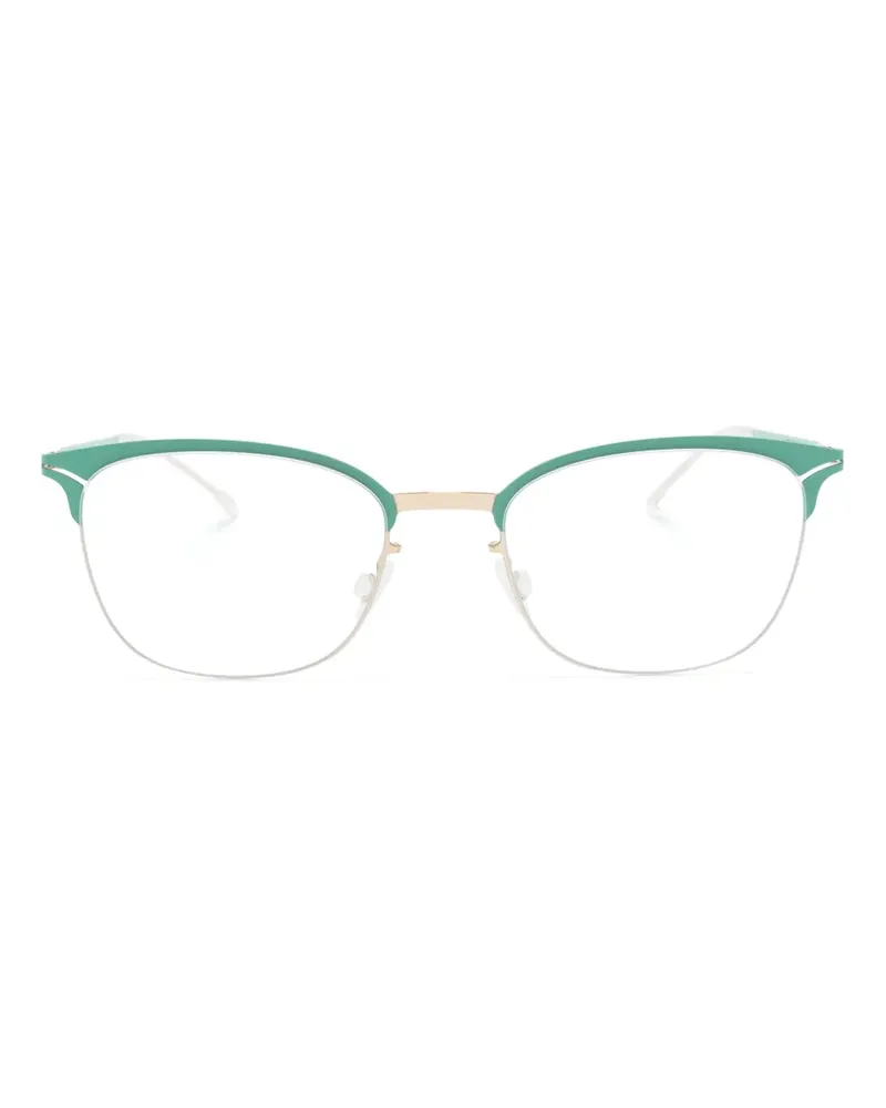 Mykita Eckige Hollis Brille - Grün Grün