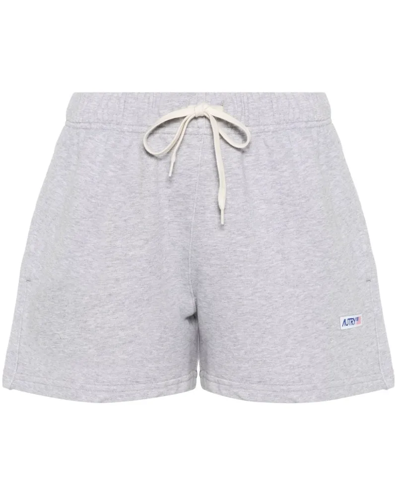 AUTRY Shorts mit Logo-Patch - Grau Grau