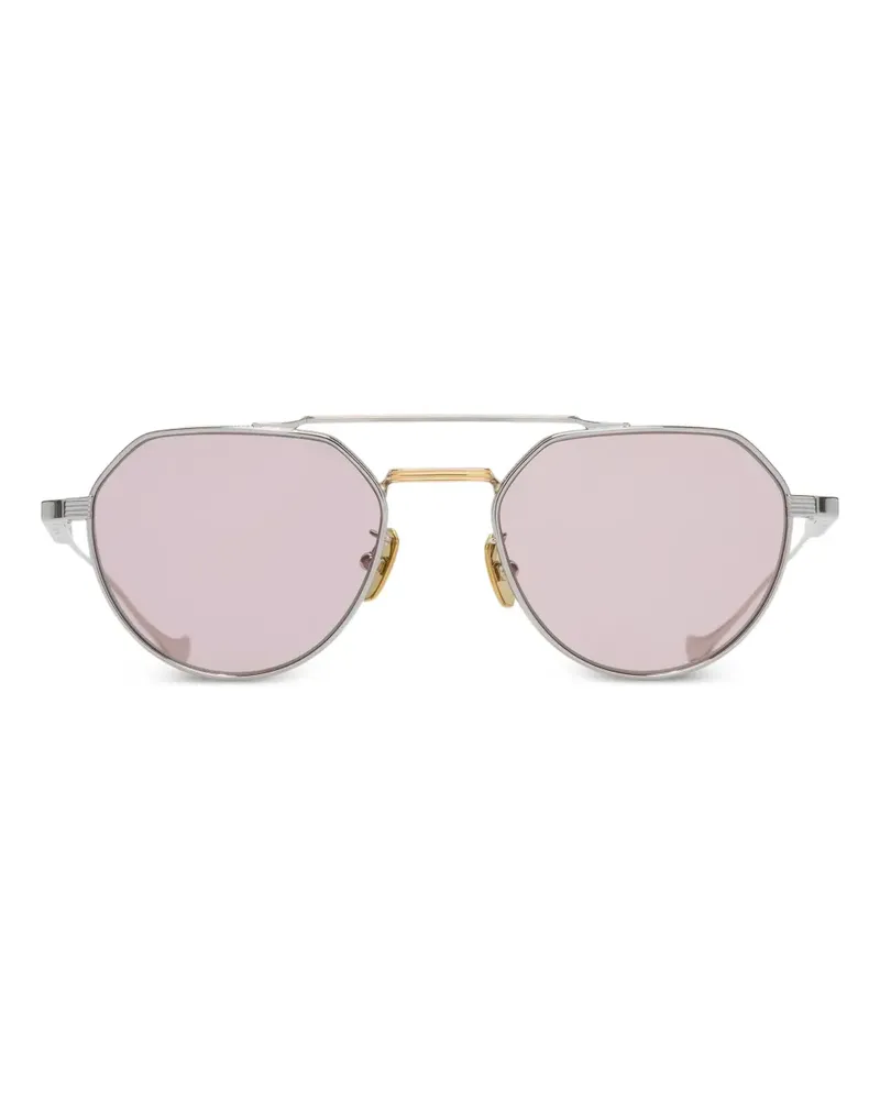 Cutler and Gross Draycott 1426 Sonnenbrille - Silber Silber