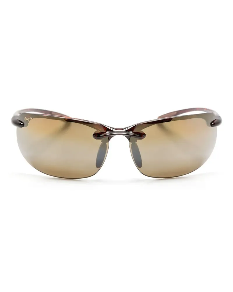 Maui Jim Rahmenlose Banyans Sonnenbrille - Braun Braun
