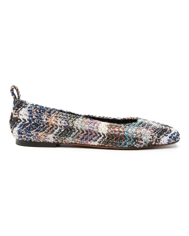 Missoni Florence Ballerinas - Blau Blau