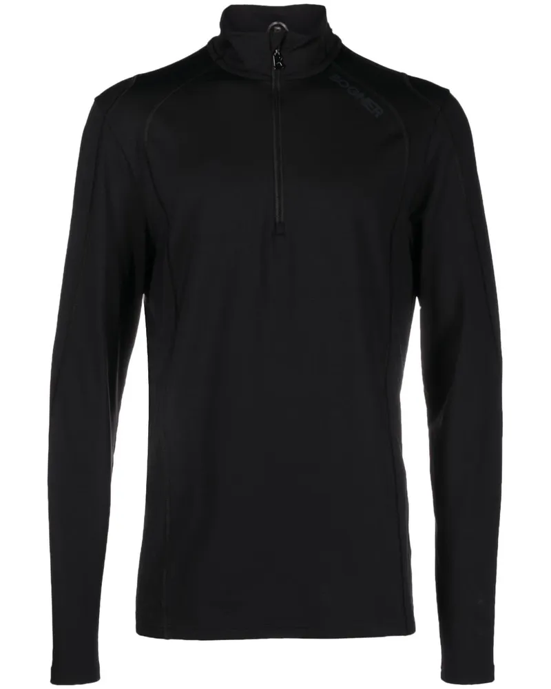 Bogner Harry Sport-T-Shirt mit Reißverschluss - Schwarz Schwarz