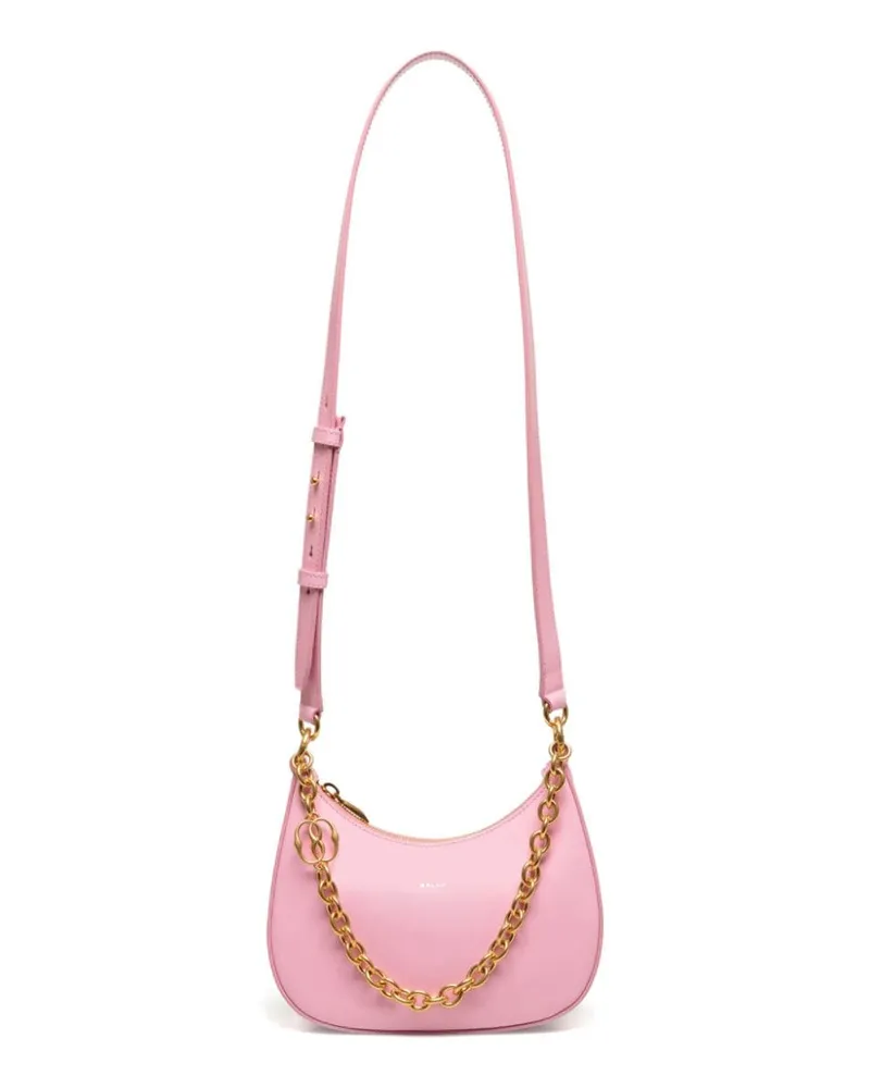 Bally Umhängetasche mit Logo - Rosa Rosa