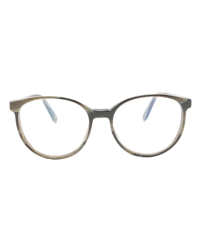 L.G.R. Keren round-frame glasses - Braun Braun