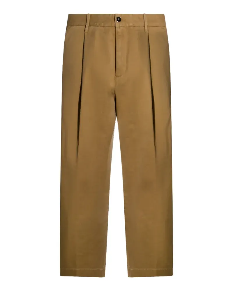 nine:inthe:morning Plissierte Hose - Nude Nude