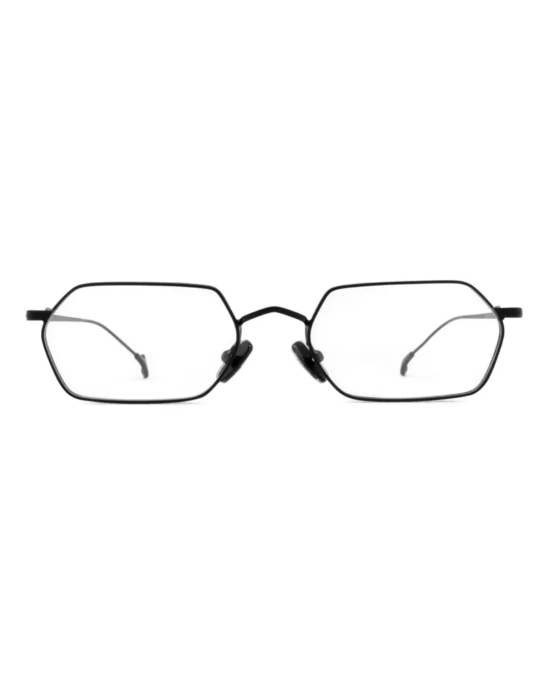 Eyepetizer Cavallet Vista Brille mit geometrischem Gestell - Schwarz Schwarz