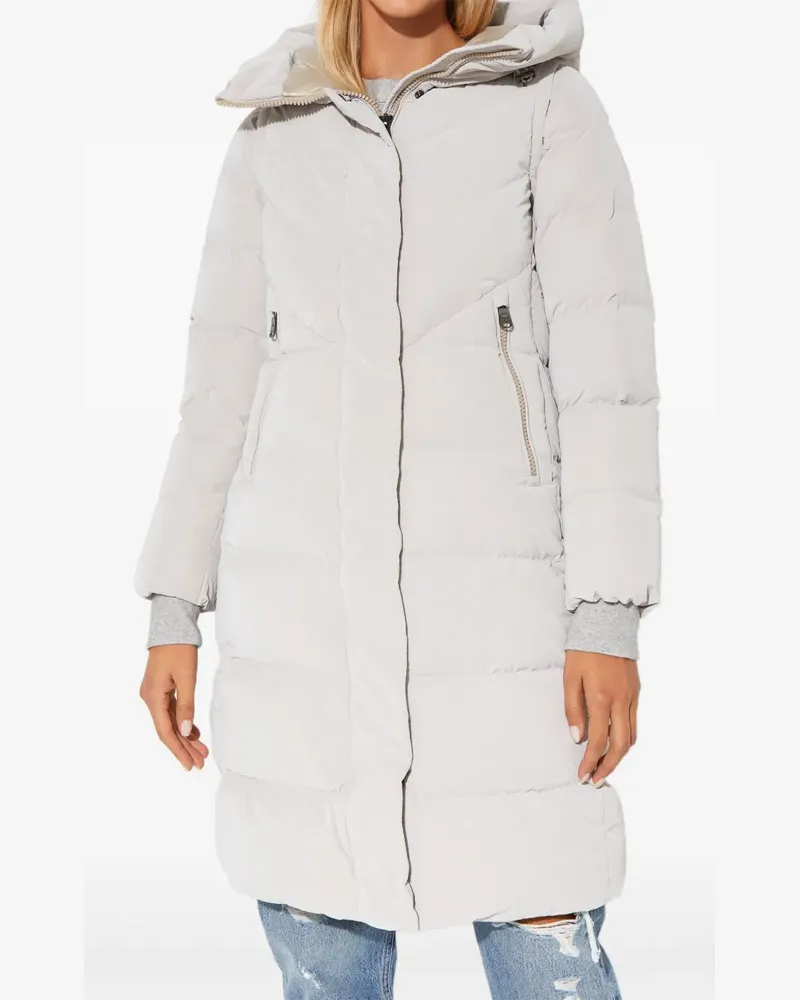 Hetregó Syden detachable-sleeve coat - Nude Nude