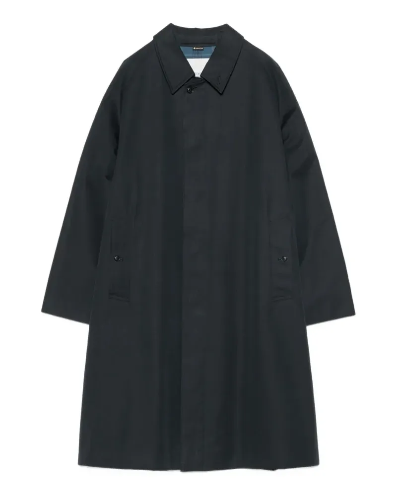 nanamica Doppelreihiger 2L GORE-TEX Regenmantel - Blau Blau