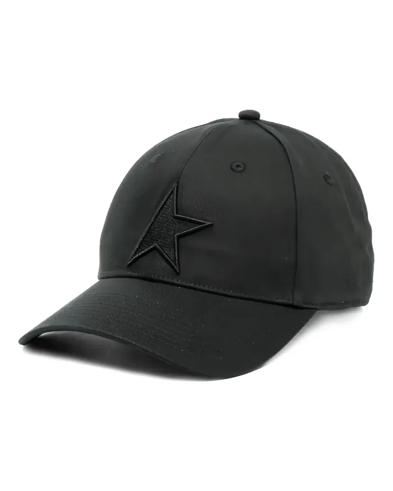 Golden Goose Star-patch baseball cap - Schwarz Schwarz