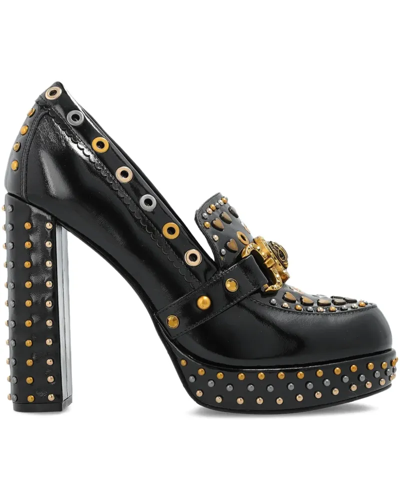 Kurt Geiger leather heeled pumps - Schwarz Schwarz