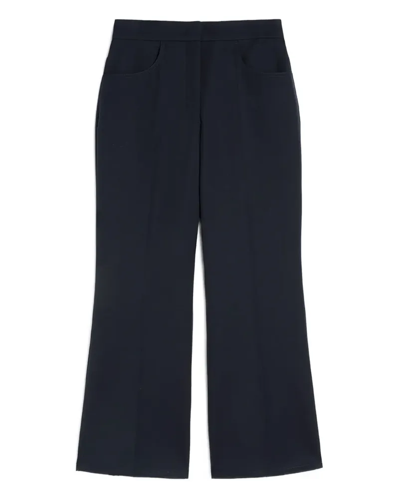 Jil Sander Hose aus Gabardine - Blau Blau