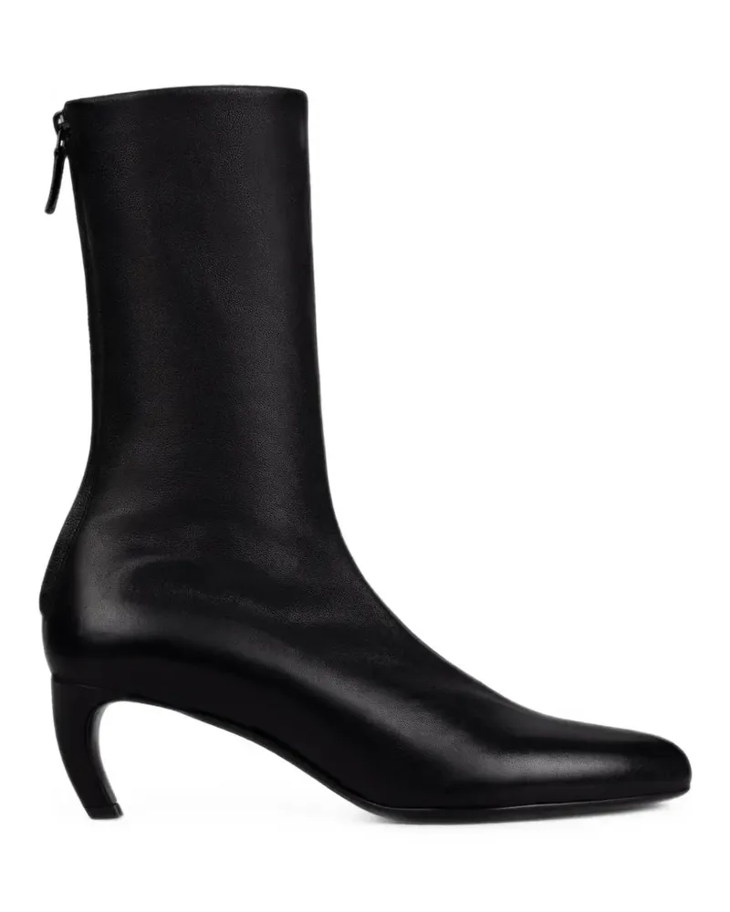 Victoria Beckham Harlow Stiefel aus Stretch-Leder - Schwarz Schwarz