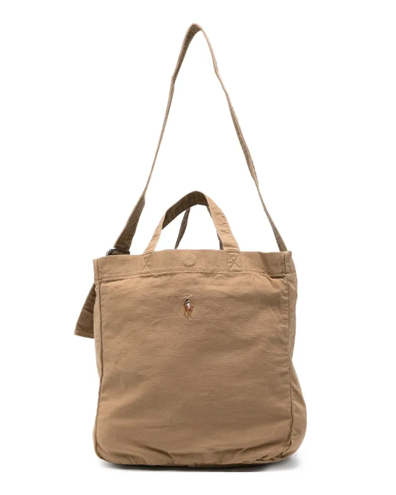 Ralph Lauren Shopper mit Stickerei - Nude Nude