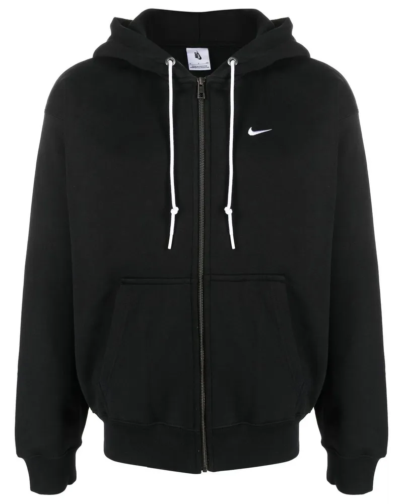 Nike Solo Kapuzenjacke Schwarz